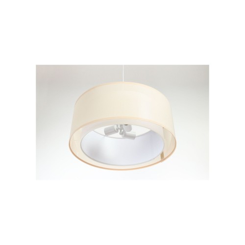 kremowa lampa wisząca