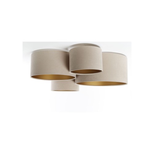 beżowy plafon nowoczesny