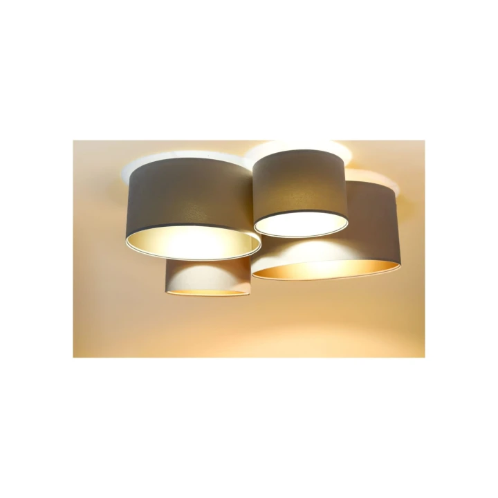 plafon beżowy poczwórny