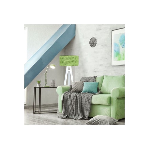 Lampa podłogowa Splot zielony w aranżacji pokoju