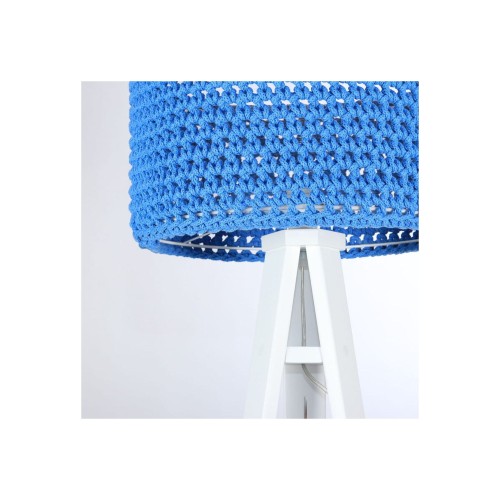ręcznie pleciony abażur lampy Splot