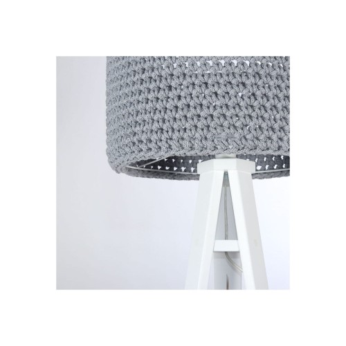 abażur ze sznurka bawełnianego