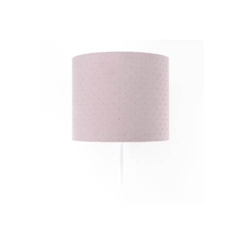 różowy kinkiet do pokoju dziewczynki