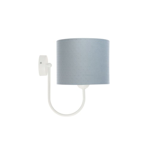 Kinkiet stalowy błękit Jasmine Bebe