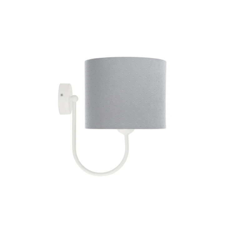 Kinkiet szary Jasmine Bebe