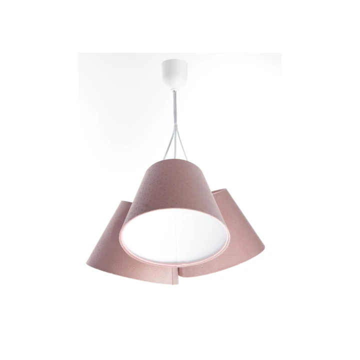 różowa lampa wisząca do pokoju dziewczynki