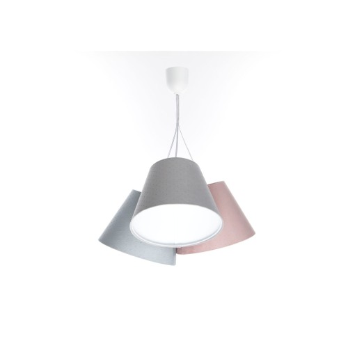 pastelowa lampa potrójna do pokoju dziecka