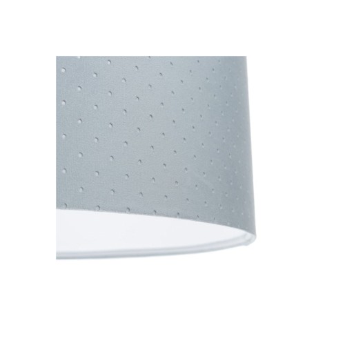 abażur z pikowanej tkaniny