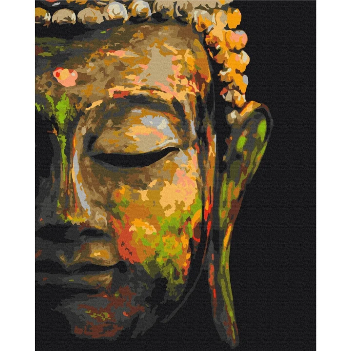 Obraz do samodzielnego malowania - Budda w cieniu