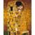 Obraz do samodzielnego malowania - Klimt: Pocałunek