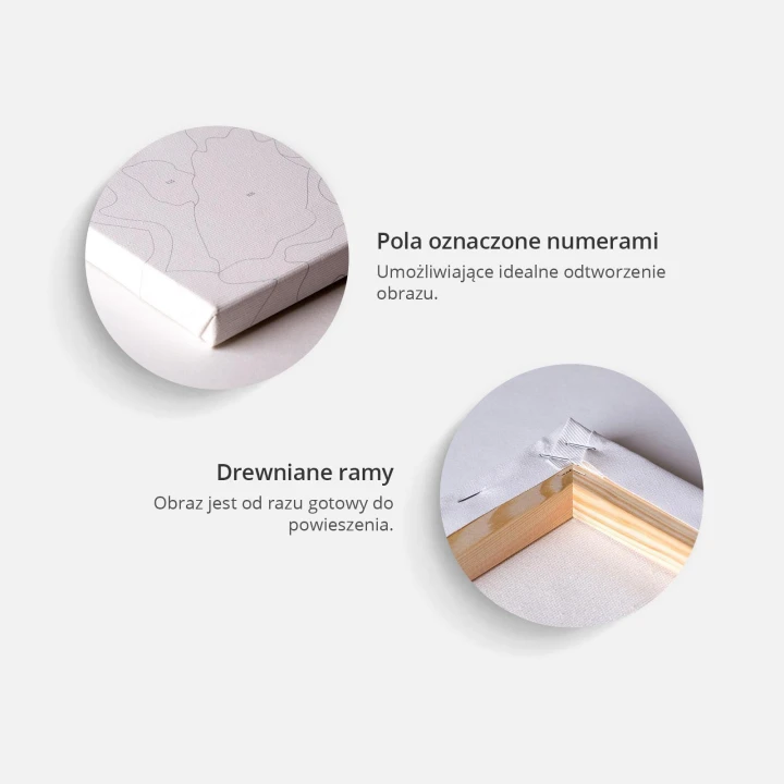 Obraz do samodzielnego malowania - Wielki wianek