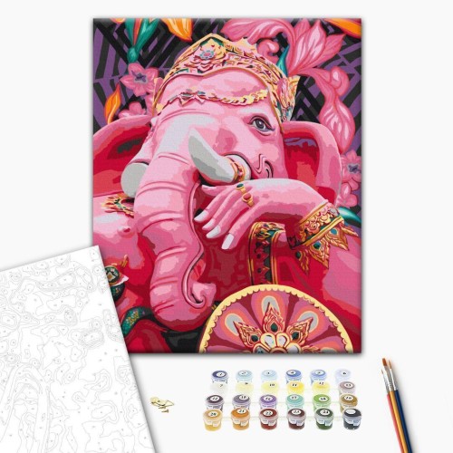 Obraz do samodzielnego malowania - Ganesha