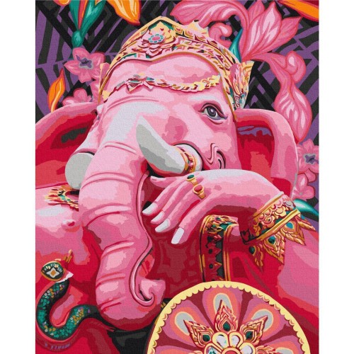 Obraz do samodzielnego malowania - Ganesha