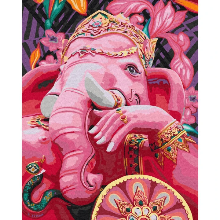 Obraz do samodzielnego malowania - Ganesha