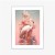 Plakat Surrealistyczna Ilustracja Z Flamingiem