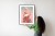 Plakat Surrealistyczna Ilustracja Z Flamingiem