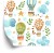 Tapeta Dla Dzieci, Balony Chmurki Gwiazdki Rośliny