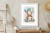 Plakat Niedźwiadek Z Pękiem Balonów