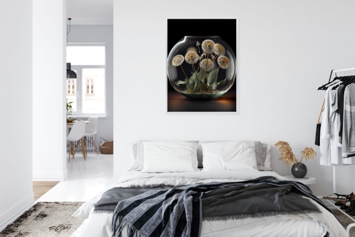 Plakat Dmuchawce W Szklanej Kuli
