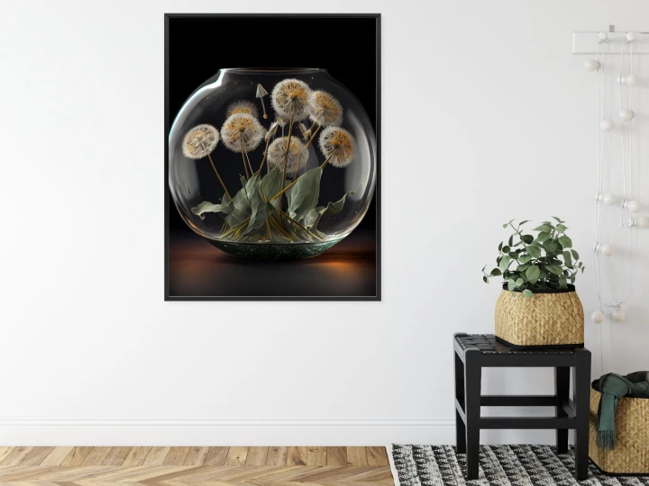 Plakat Dmuchawce W Szklanej Kuli