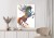 Plakat Koń W Tęczowe Ornamenty