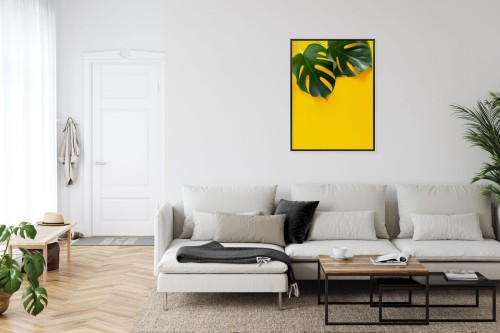 Plakat Wielkie Liście Monstery