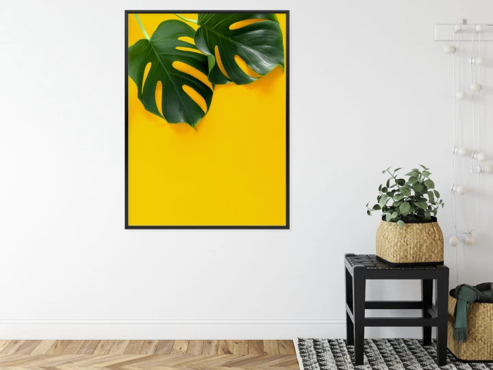 Plakat Wielkie Liście Monstery