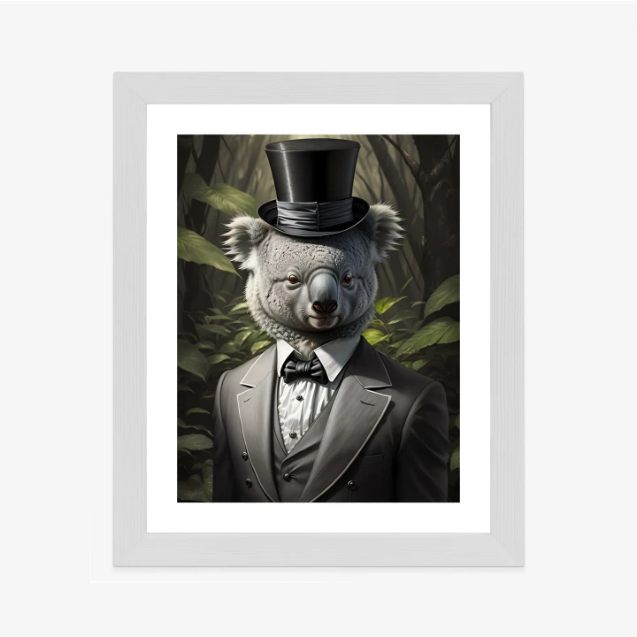 Plakat Koala W Garniturze