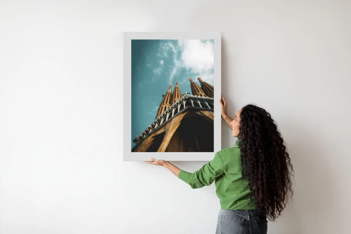 Plakat La Sagrada Familia Kościół W Barcelonie