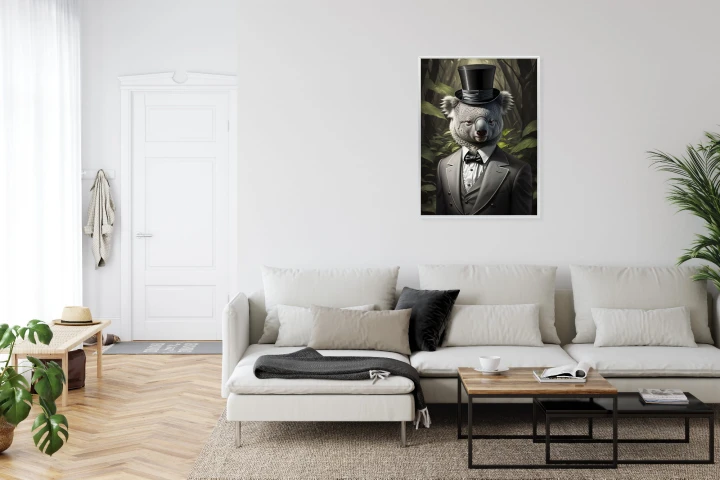 Plakat Koala W Garniturze