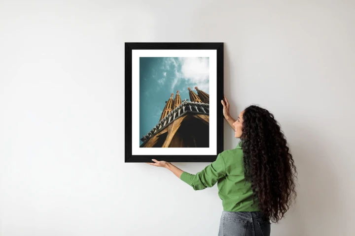 Plakat La Sagrada Familia Kościół W Barcelonie