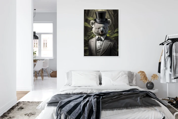 Plakat Koala W Garniturze