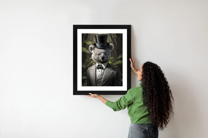 Plakat Koala W Garniturze