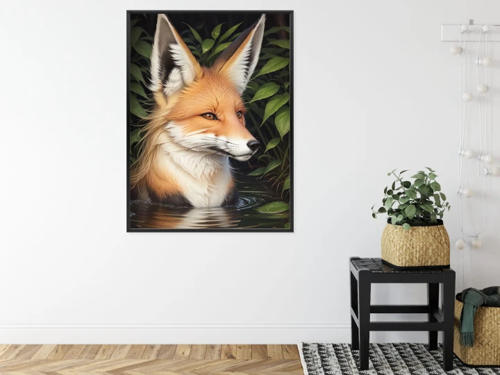 Plakat Portret Lisa W Wodzie
