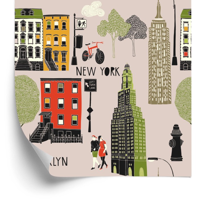 Tapeta Architektura Brooklynu