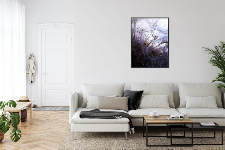 Plakat Mokry Mniszek Lekarski