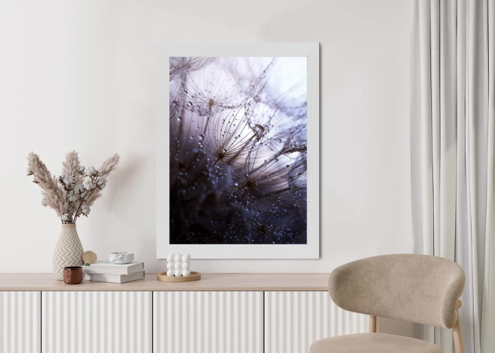 Plakat Mokry Mniszek Lekarski