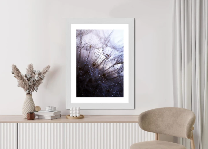 Plakat Mokry Mniszek Lekarski