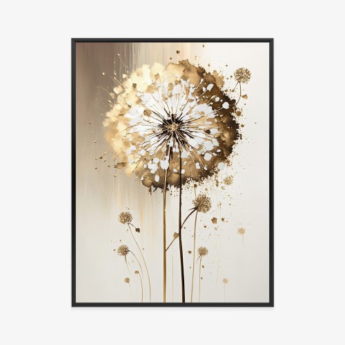 Plakat Złoty Mniszek Lekarski