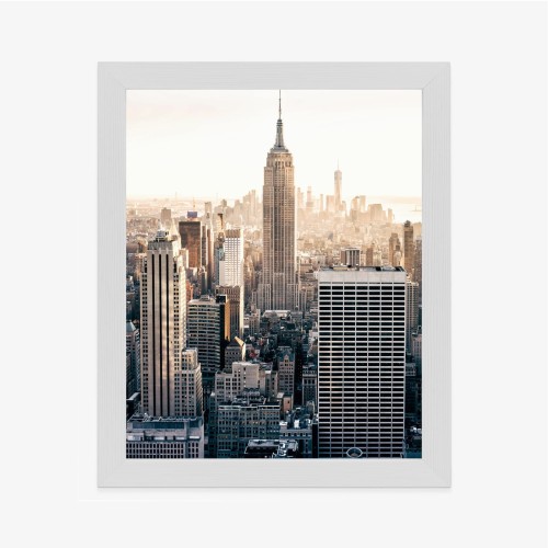 Plakat Nyc Widok Na Wieżowce O Poranku