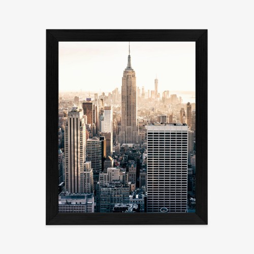 Plakat Nyc Widok Na Wieżowce O Poranku