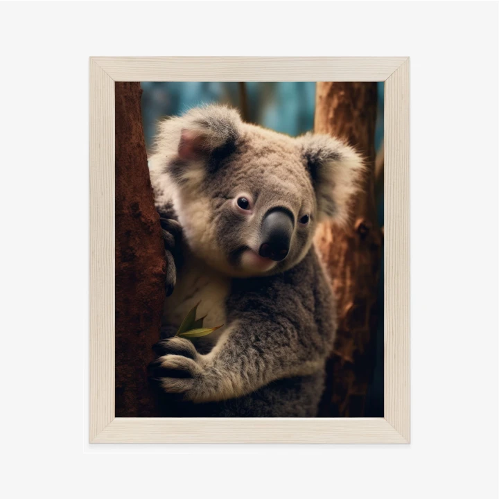 Plakat Miś Koala Na Drzewie