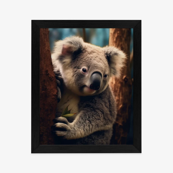 Plakat Miś Koala Na Drzewie