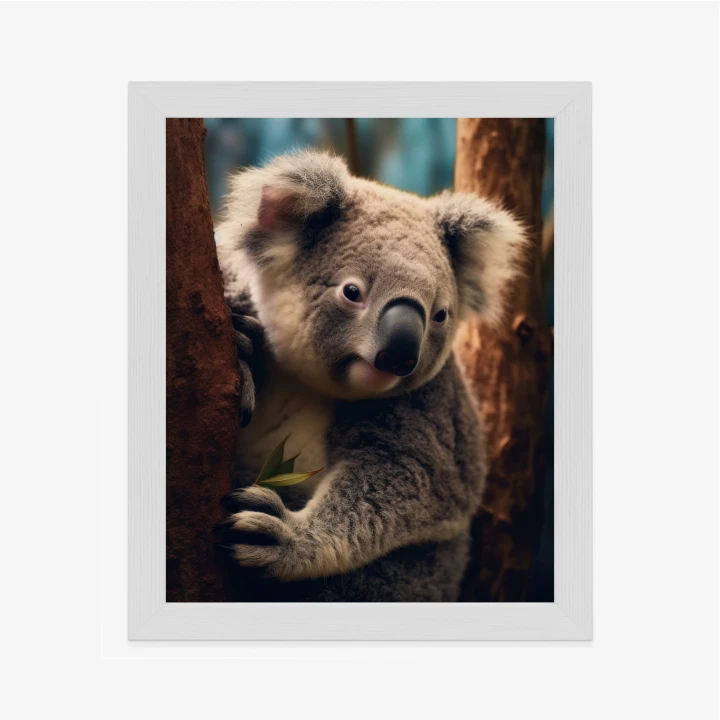 Plakat Miś Koala Na Drzewie