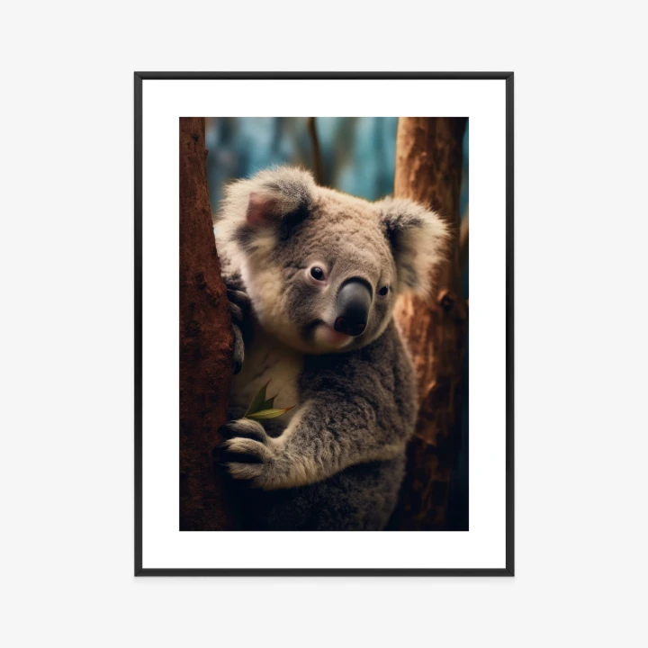 Plakat Miś Koala Na Drzewie