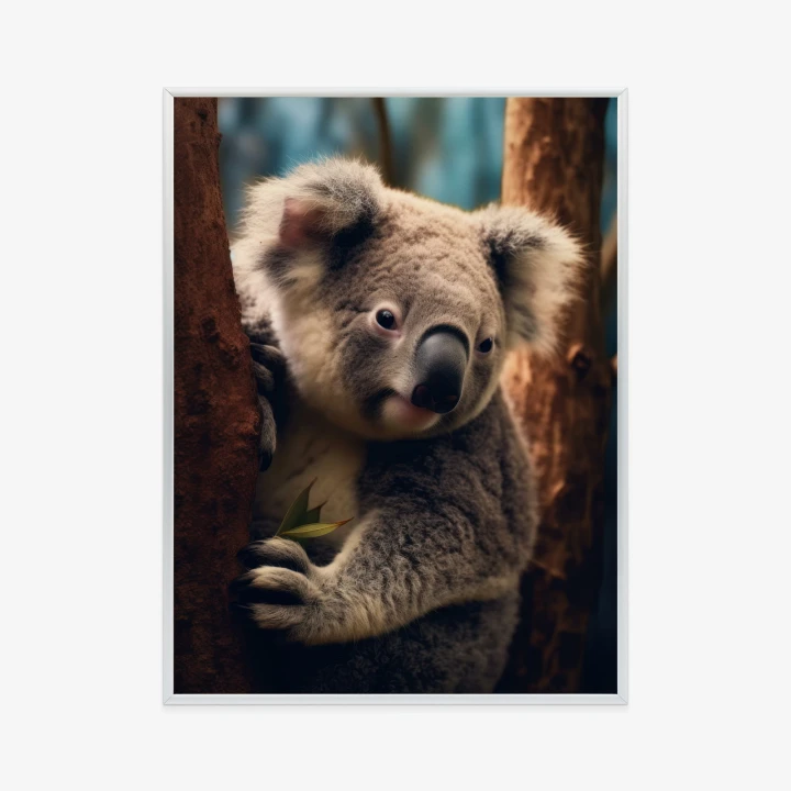 Plakat Miś Koala Na Drzewie
