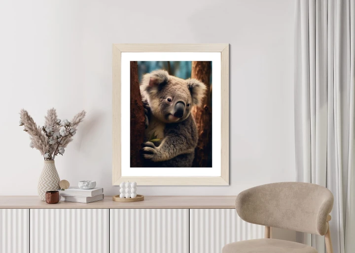 Plakat Miś Koala Na Drzewie