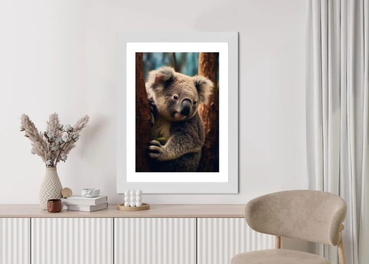 Plakat Miś Koala Na Drzewie