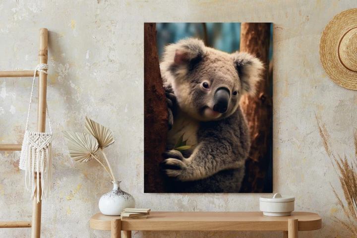Plakat Miś Koala Na Drzewie