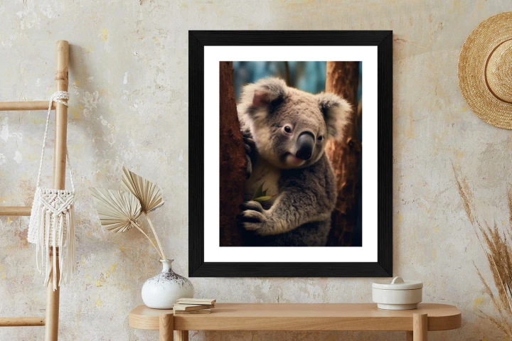 Plakat Miś Koala Na Drzewie
